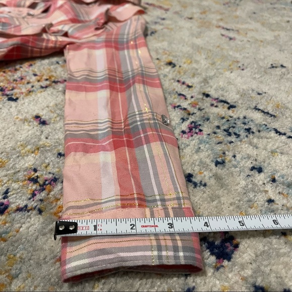 Plaid Dress With Sparkles - Picture 6 of 6